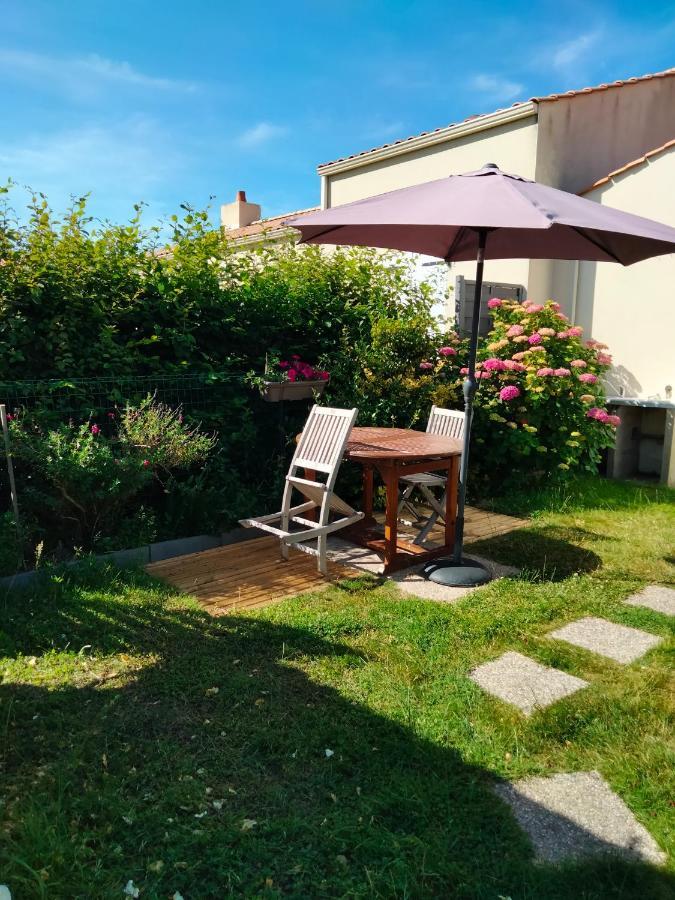 Mer A Pied Vrai Lit Linge Fourni Jardin Bretignolles-sur-Mer Luaran gambar