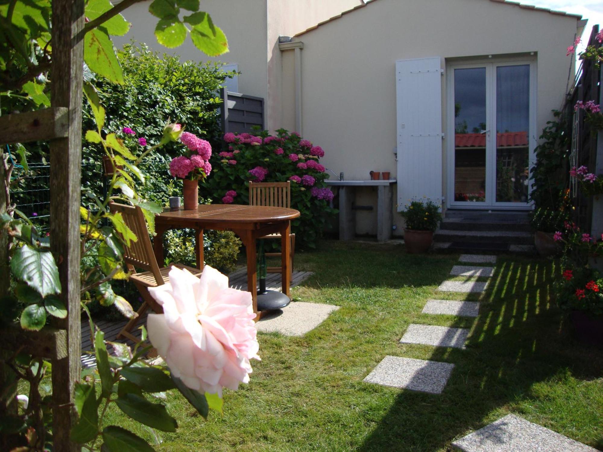 Mer A Pied Vrai Lit Linge Fourni Jardin Bretignolles-sur-Mer Luaran gambar